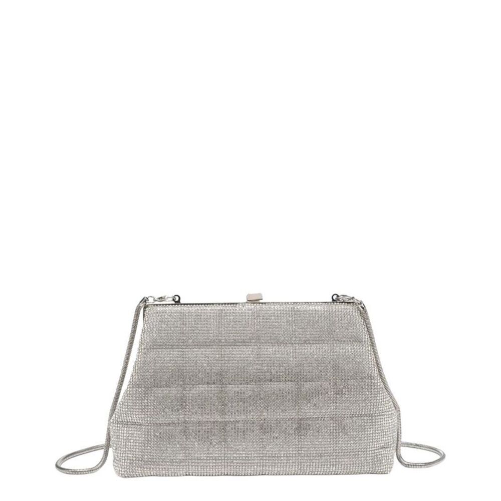 Urban Expressions Karla Evening Clutch, Silver